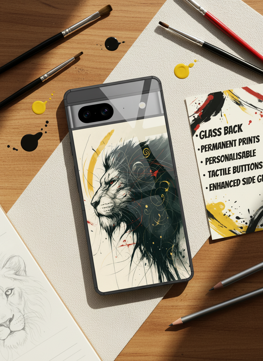 Power Within Premium Glass Back Cover For Google Pixel 7,8,9,10 Series