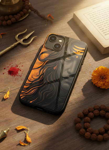 Aghora Premium Glass Back Cover For iPhone 11-17 Models