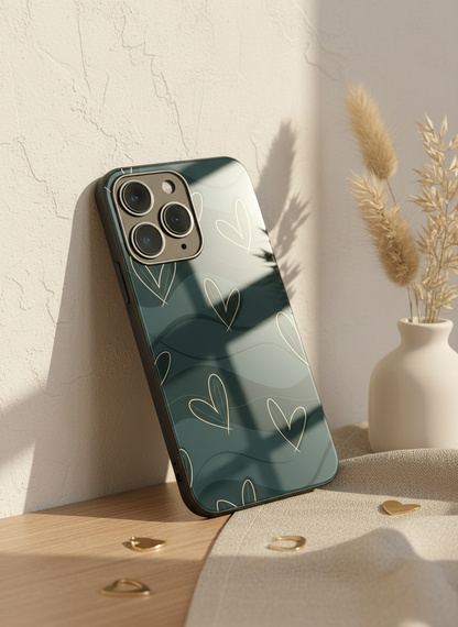 Dark Desire Premium Glass Back Cover For iPhone 11-17 Models