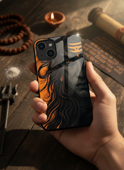 Aghora Premium Glass Back Cover For iPhone 11-17 Models