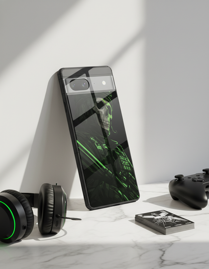COD Zombie Premium Glass Back Cover For Google Pixel 7,8,9,10 Series