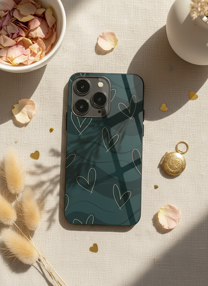 Dark Desire Premium Glass Back Cover For iPhone 11-17 Models