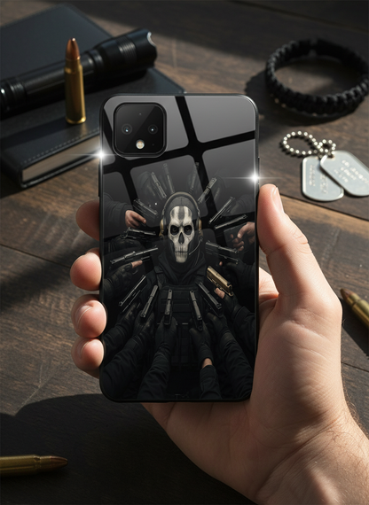 Bullet Crown Premium Glass Back Cover For Google Pixel 7,8,9,10 Series