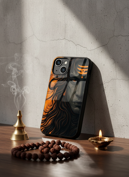 Aghora Premium Glass Back Cover For iPhone 11-17 Models