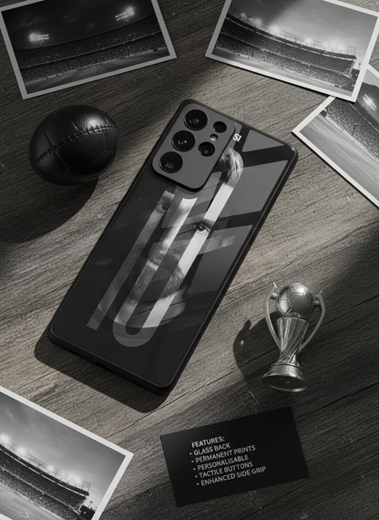 The Maestro Premium Glass Back Cover For Galaxy S, A, M & F Series