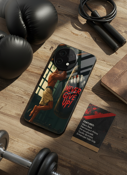 Warrior Spirit Premium Glass Back Cover For One Plus 13, 12, 11, 10, Nord Serie