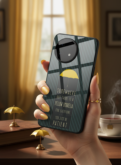 HIMYM Umbrella Of Hope Premium Glass Back Cover For One Plus 13, 12, 11, 10, Nord Series