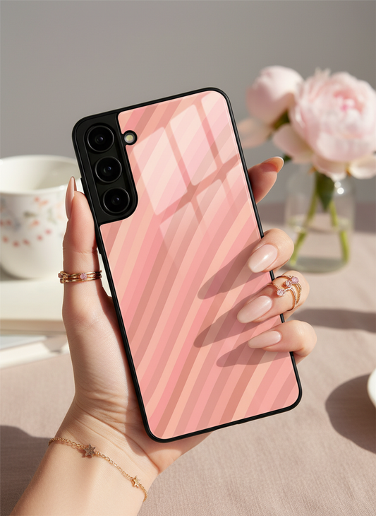 Crayon Craze Premium Glass Back Cover For Galaxy S, A, M & F Series