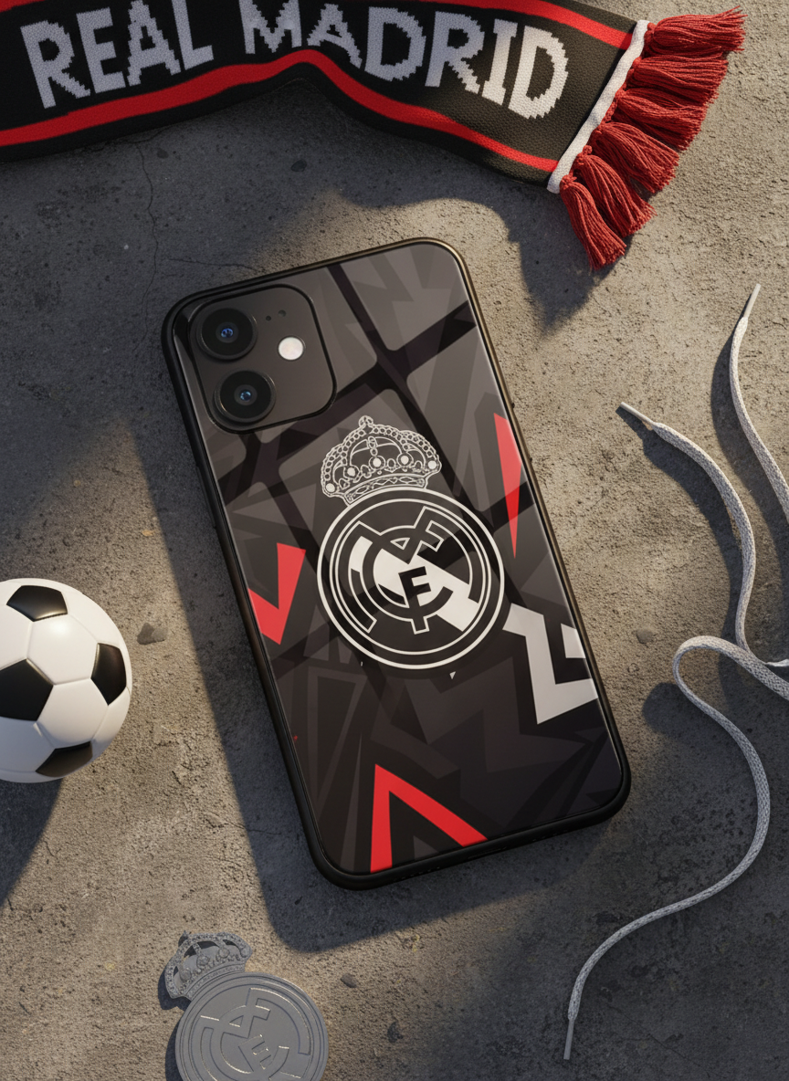 Monarch Eleven Premium Glass Back Cover For iPhone 11-17 Models