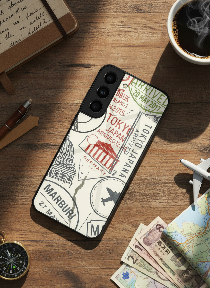 ARRIVE SOON Premium Glass Back Cover For Galaxy S, A, M & F Series