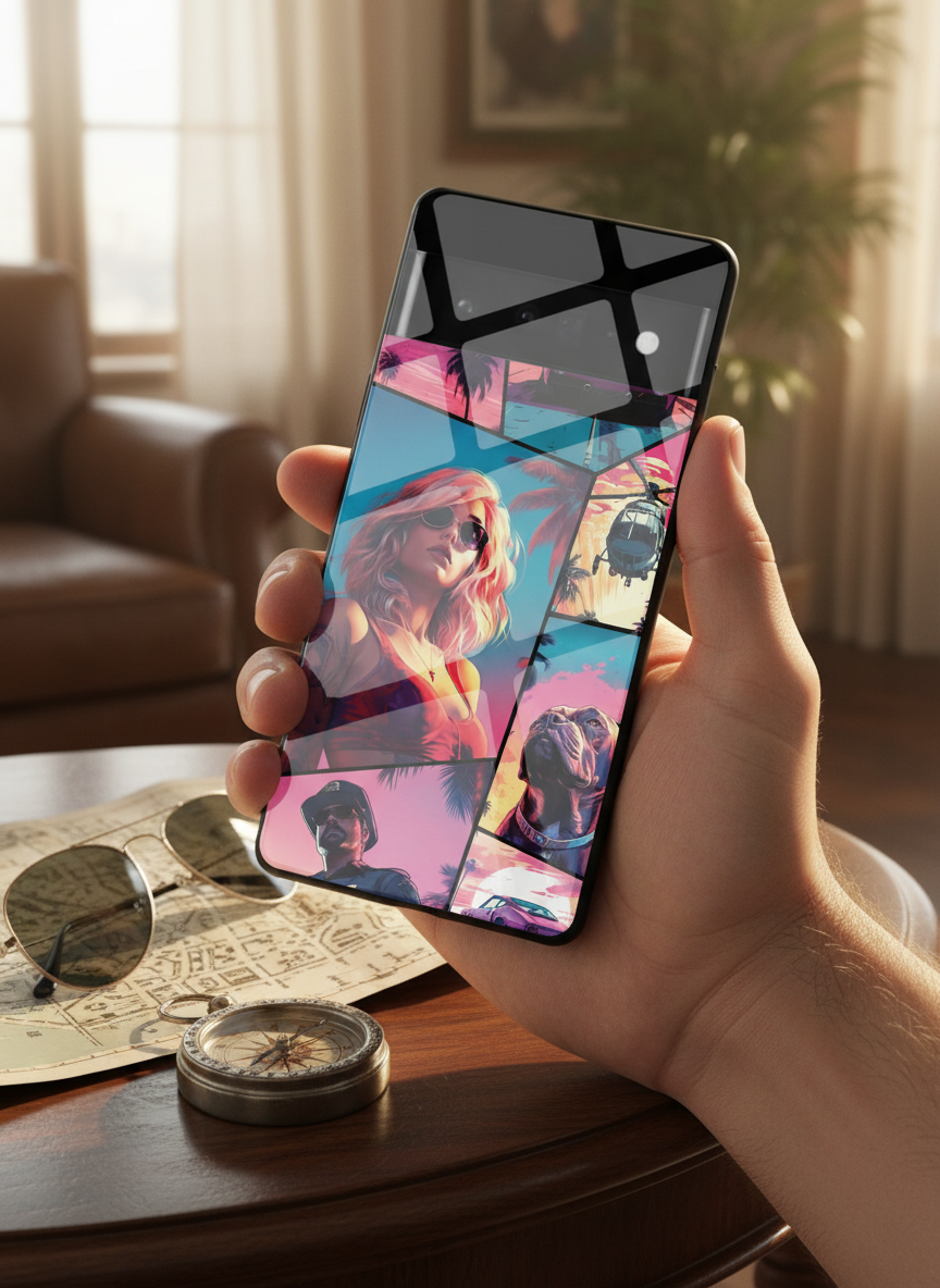 GTA loading Premium Glass Back Cover For Google Pixel 7,8,9,10 Series