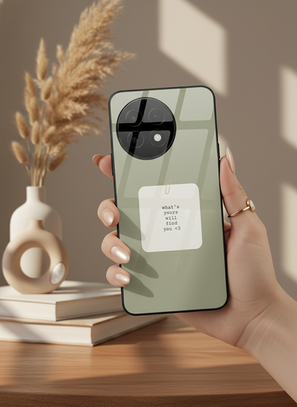 Find You Glass Back Cover For One Plus 13, 12, 11, 10, Nord Series