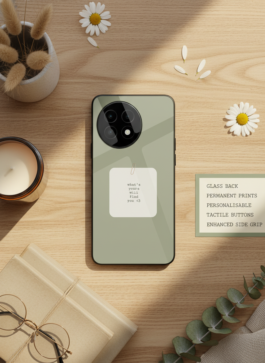 Find You Glass Back Cover For One Plus 13, 12, 11, 10, Nord Series