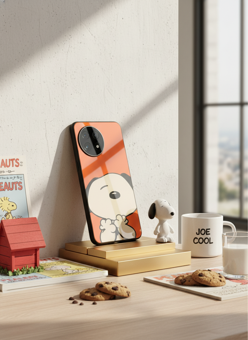 Puppy Love Glass Back Cover For One Plus 13, 12, 11, 10, Nord Series