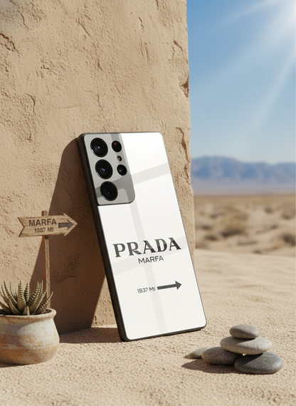 GOSSIP GIRL Luxury Lane Premium Glass Back Cover For Galaxy S, A, M & F Series