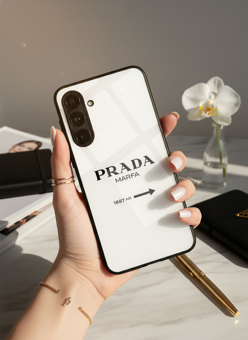 GOSSIP GIRL Luxury Lane Premium Glass Back Cover For Galaxy S, A, M & F Series