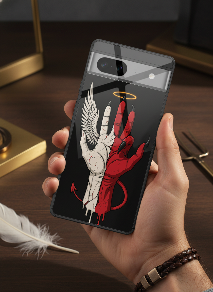 Duality Premium Glass Back Cover For Google Pixel 7,8,9,10 Series