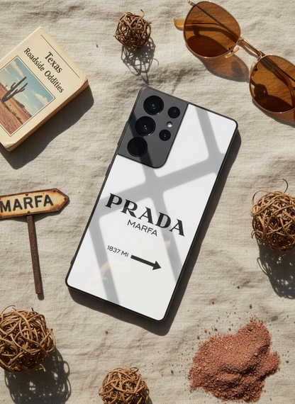 GOSSIP GIRL Luxury Lane Premium Glass Back Cover For Galaxy S, A, M & F Series