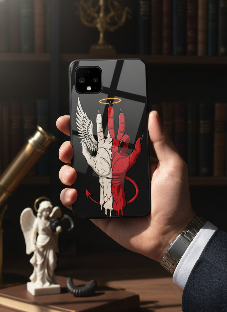 Duality Premium Glass Back Cover For Google Pixel 7,8,9,10 Series