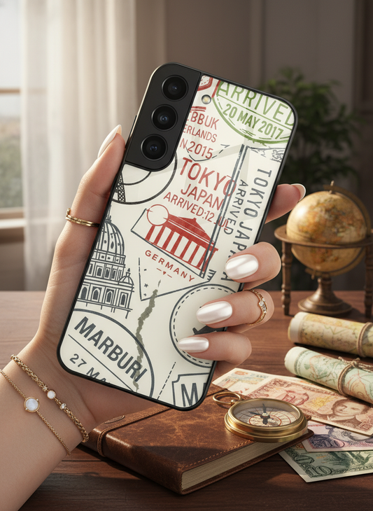 ARRIVE SOON Premium Glass Back Cover For Galaxy S, A, M & F Series