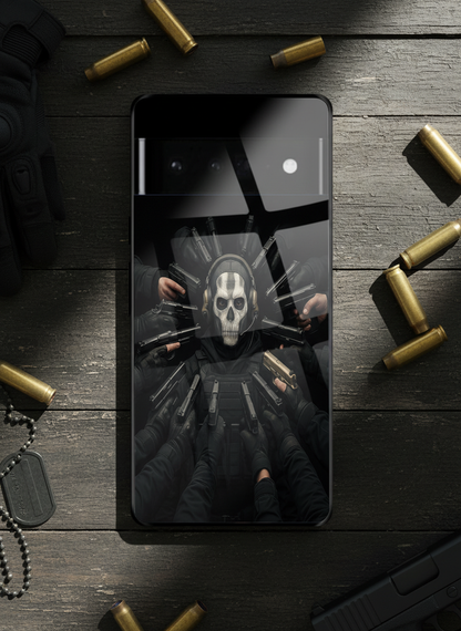 Bullet Crown Premium Glass Back Cover For Google Pixel 7,8,9,10 Series