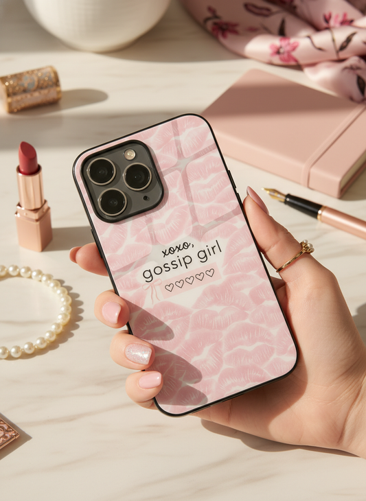 GOSSIP GIRL Blair’s Secret  Premium Glass Back Cover For iPhone 11-17 Models