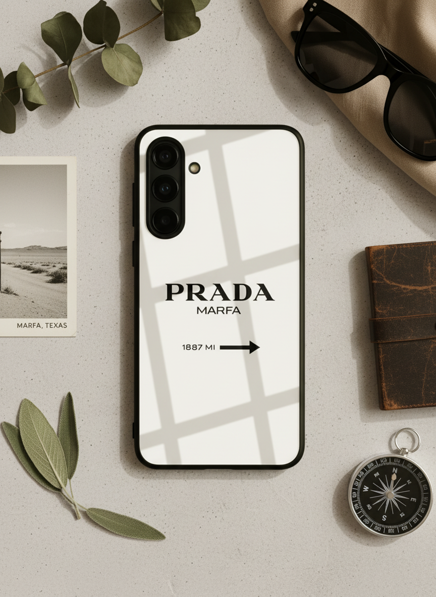 GOSSIP GIRL Luxury Lane Premium Glass Back Cover For Galaxy S, A, M & F Series