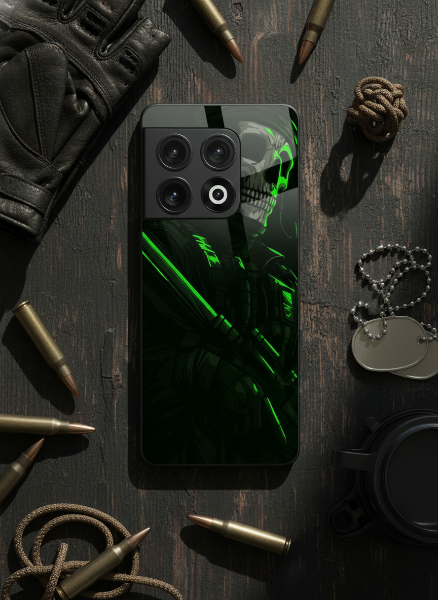 COD Zombie Premium Glass Back Cover For One Plus 13, 12, 11, 10, Nord Series