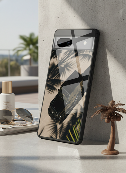 Shadow Drive Premium Glass Back Cover For Google Pixel 7,8,9,10 Series