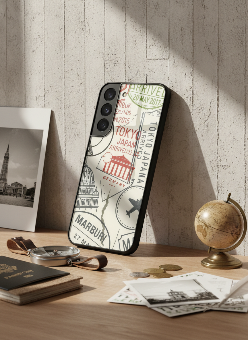 ARRIVE SOON Premium Glass Back Cover For Galaxy S, A, M & F Series