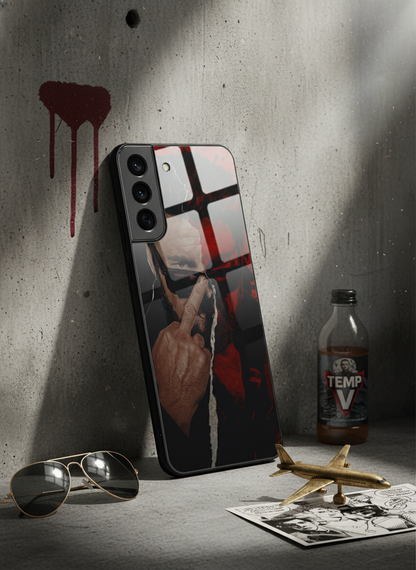 No Limits Premium Glass Back Cover For Galaxy S, A, M & F Series