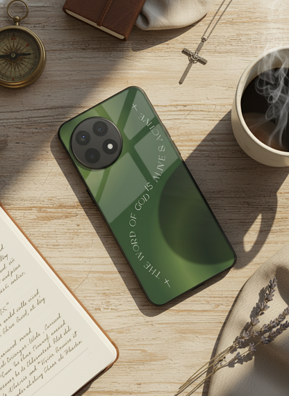 Alive & Active Premium Glass Back Cover For One Plus 13, 12, 11, 10, Nord Series