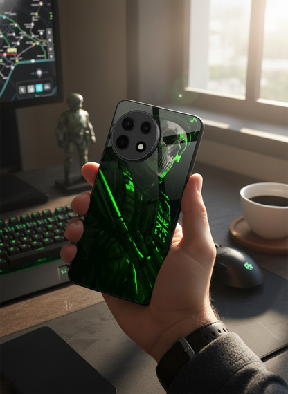 COD Zombie Premium Glass Back Cover For One Plus 13, 12, 11, 10, Nord Series