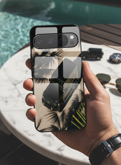 Shadow Drive Premium Glass Back Cover For Google Pixel 7,8,9,10 Series