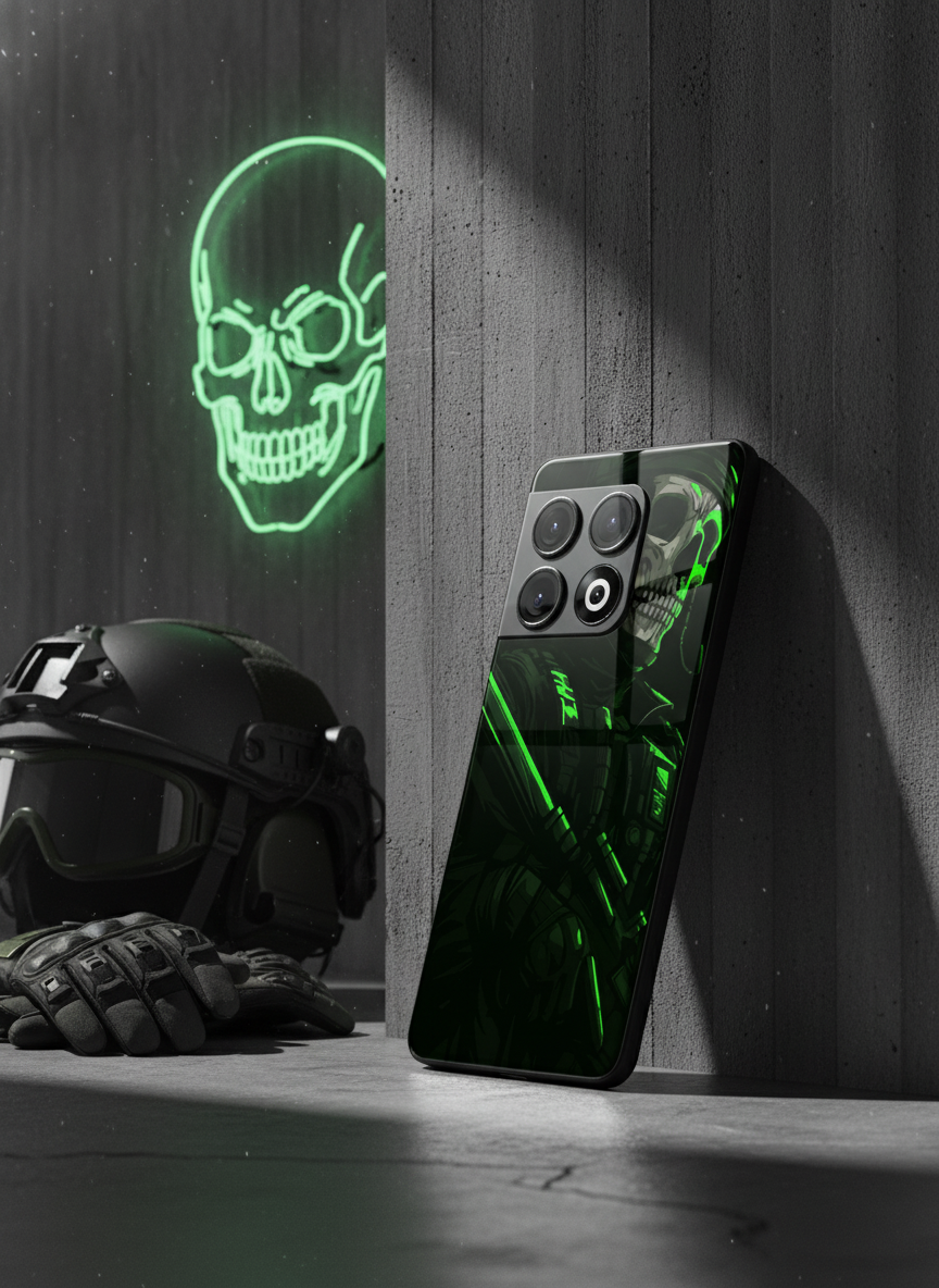 COD Zombie Premium Glass Back Cover For One Plus 13, 12, 11, 10, Nord Series