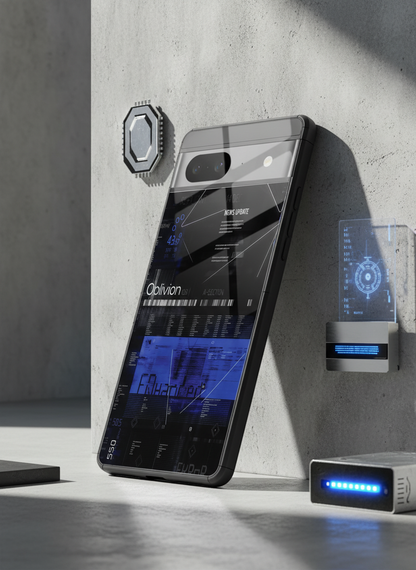 Hackker Premium Glass Back Cover For Google Pixel 7,8,9,10 Series