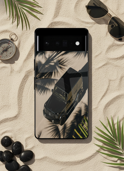 Shadow Drive Premium Glass Back Cover For Google Pixel 7,8,9,10 Series