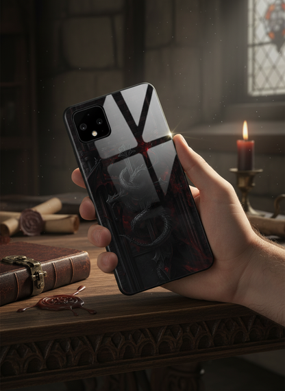 Drakonis Premium Glass Back Cover For Google Pixel 7,8,9,10 Series