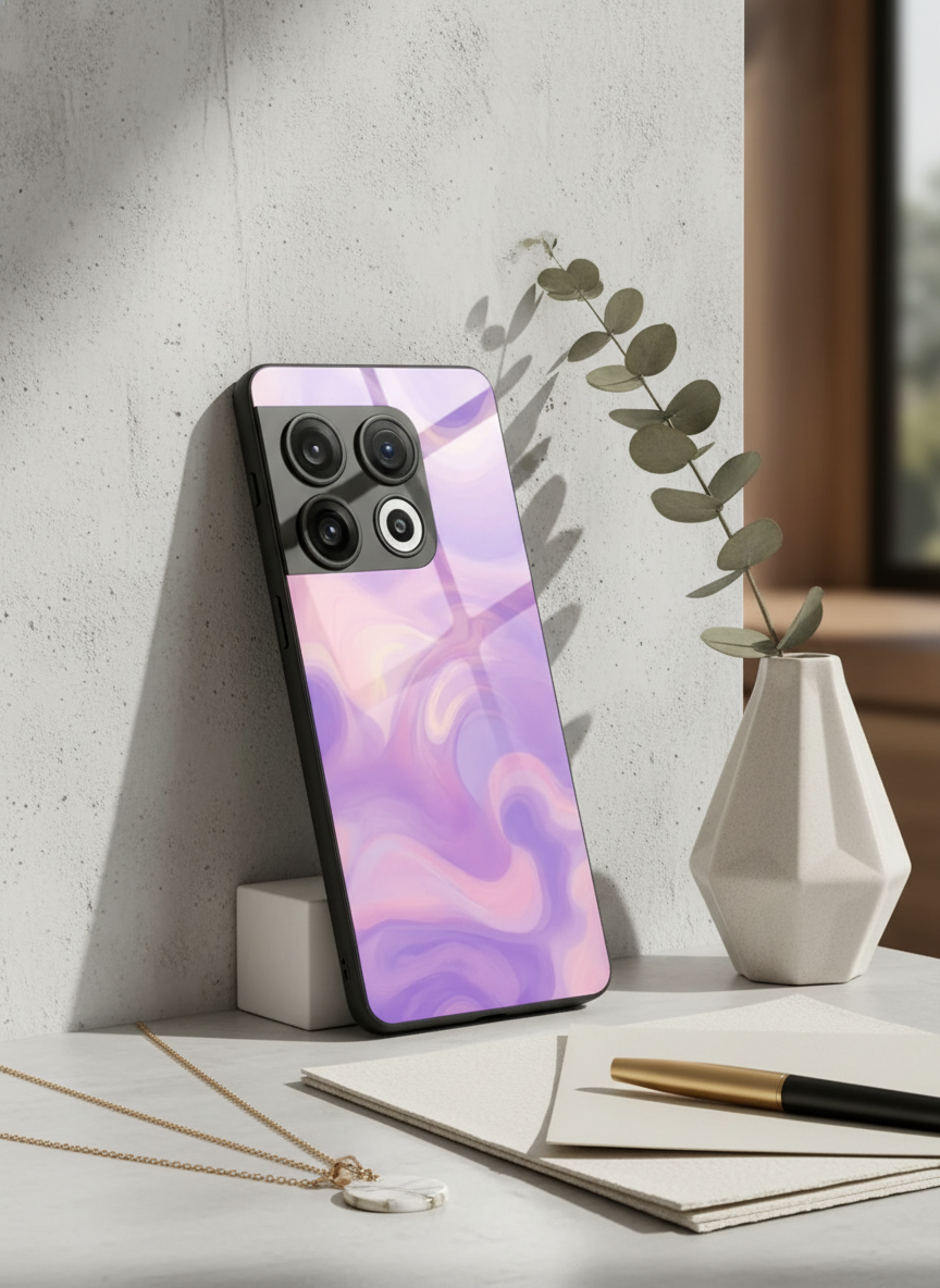 Dreamflow Glass Back Cover For One Plus 13, 12, 11, 10, Nord Series