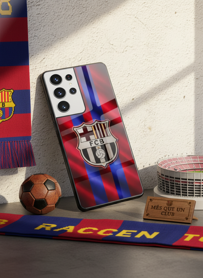 Royal Rivalry Premium Glass Back Cover For Galaxy S, A, M & F Series