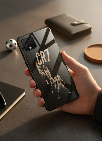 Air CR7 Premium Glass Back Cover For Google Pixel 7,8,9,10 Series
