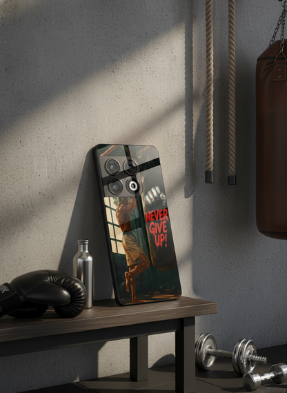 Warrior Spirit Premium Glass Back Cover For One Plus 13, 12, 11, 10, Nord Serie