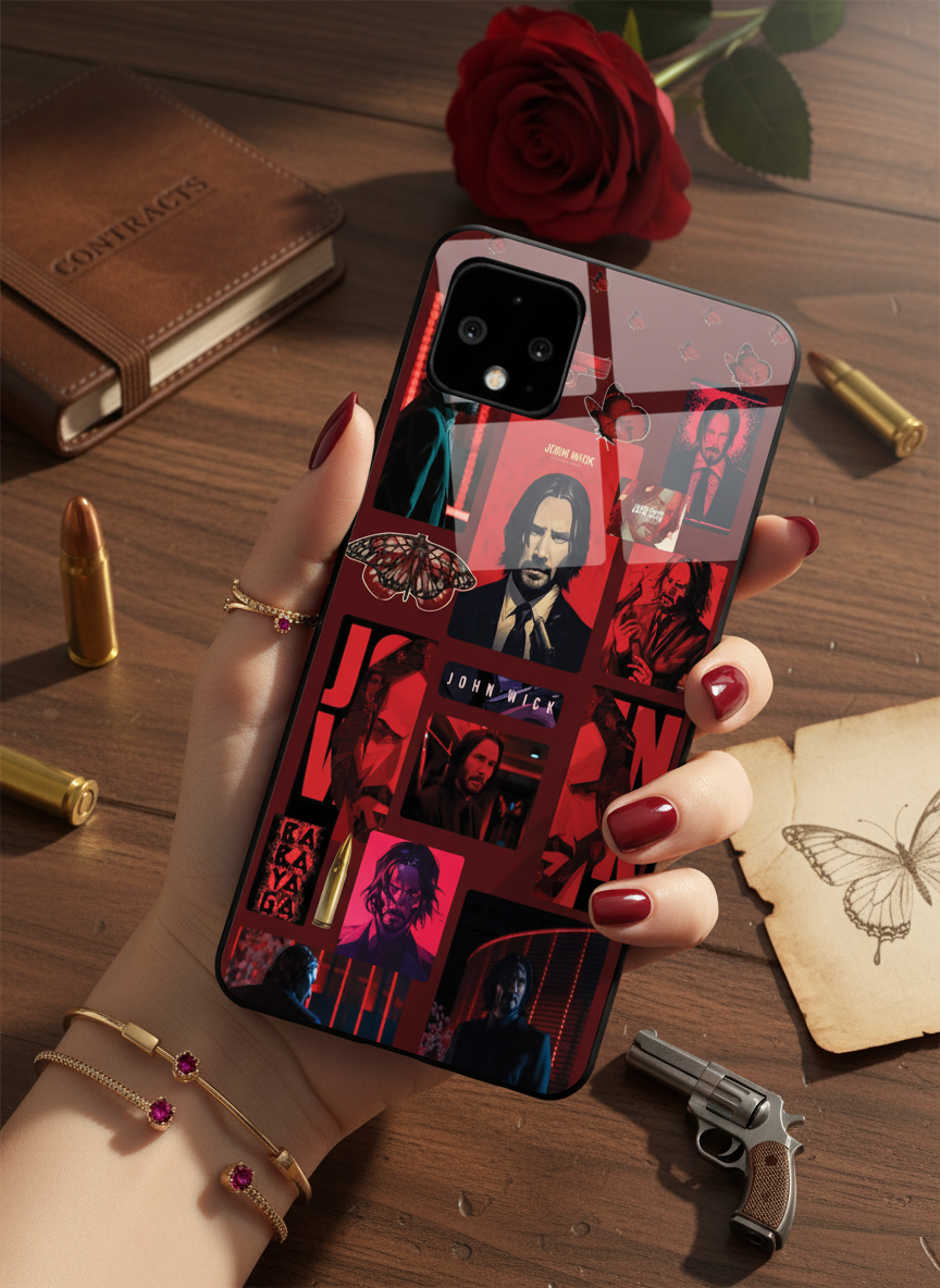 The Boggyman Premium Glass Back Cover For Google Pixel 7,8,9,10 Series