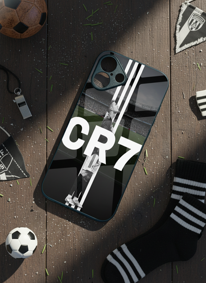 Legacy Stripe Premium Glass Back Cover For iPhone 11-17 Models