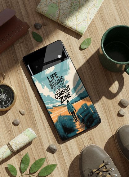 Beyond Limits Premium Glass Back Cover For Google Pixel 7,8,9,10 Series