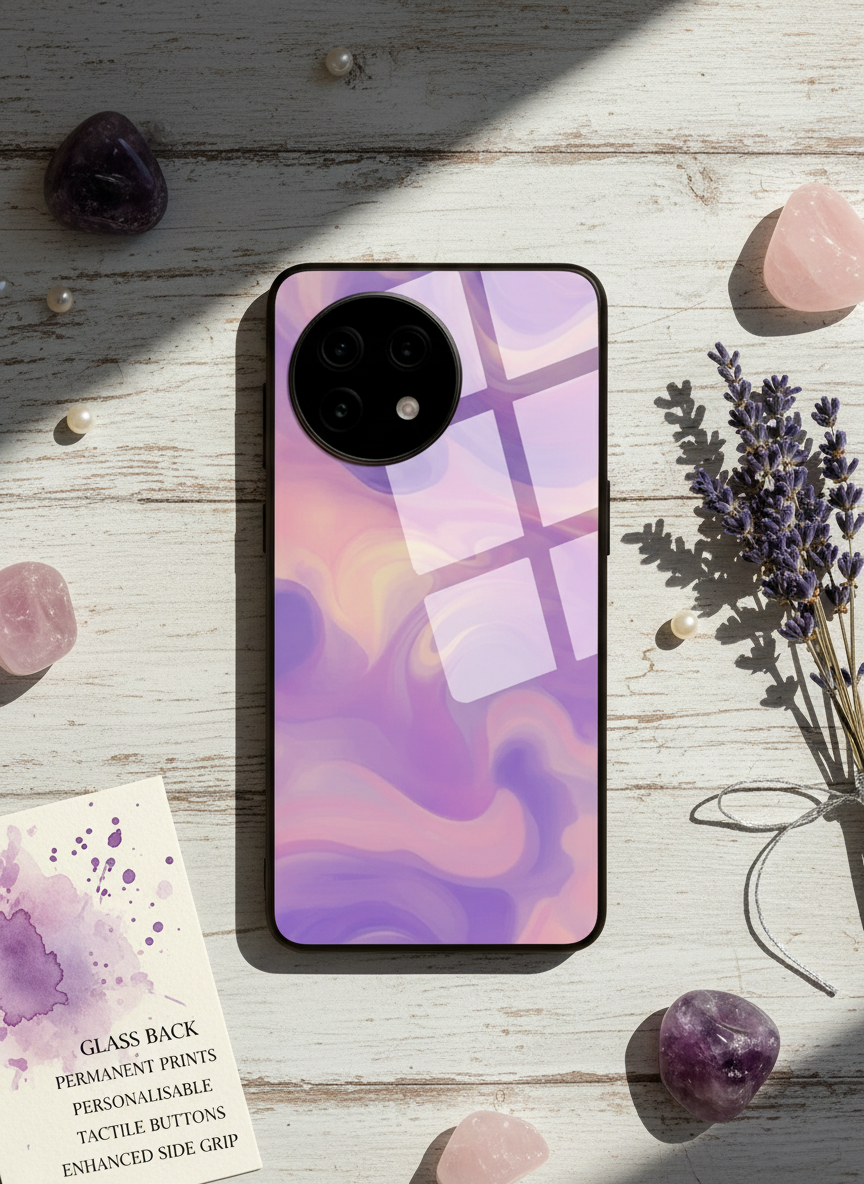 Dreamflow Glass Back Cover For One Plus 13, 12, 11, 10, Nord Series