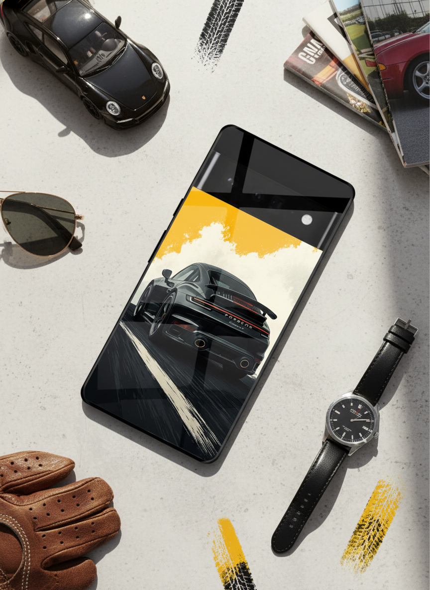 Velocity Premium Glass Back Cover For Google Pixel 7,8,9,10 Series