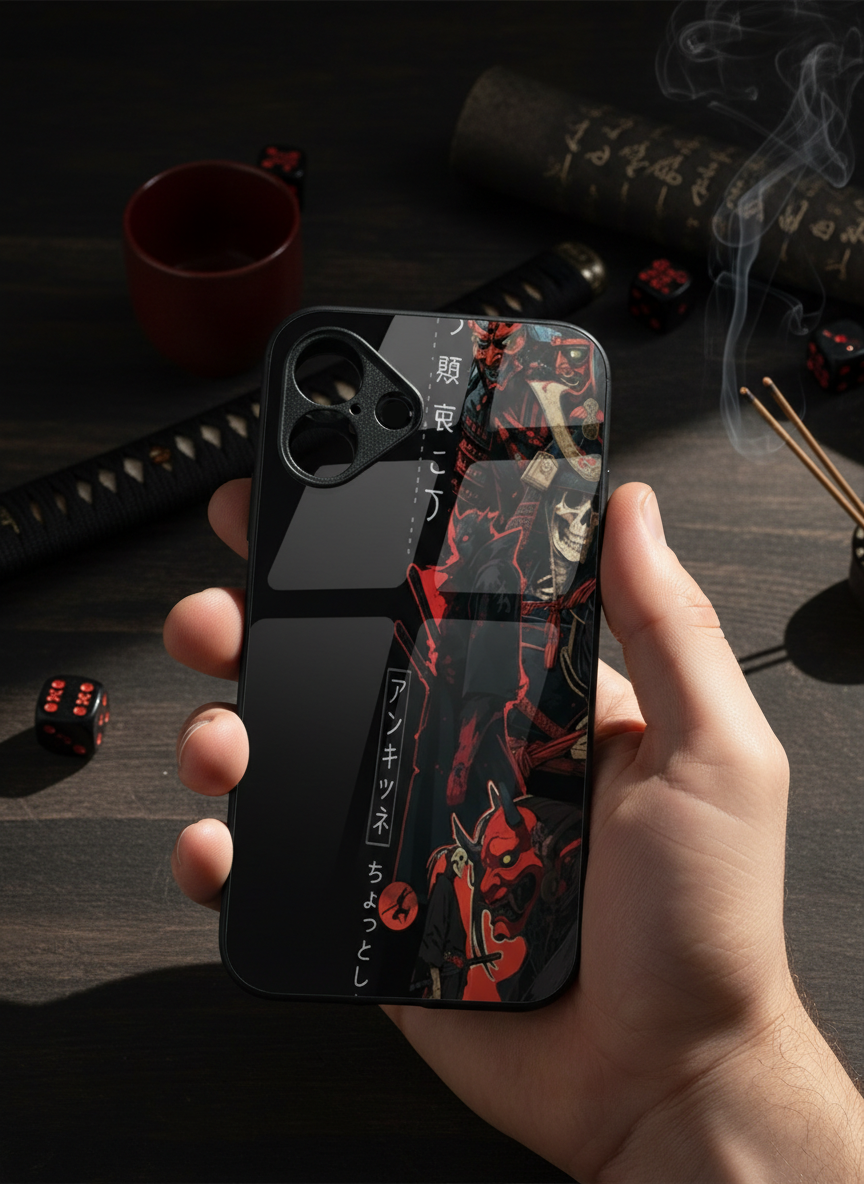 OniBlade  Premium Glass Back Cover For iPhone 11-17 Models
