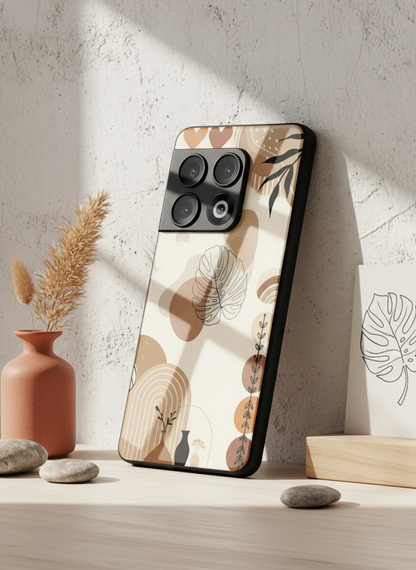 Organic Aura Glass Back Cover For One Plus 13, 12, 11, 10, Nord Series