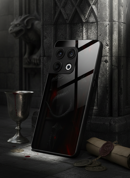 Drakonis Premium Glass Back Cover For One Plus 13, 12, 11, 10, Nord Series